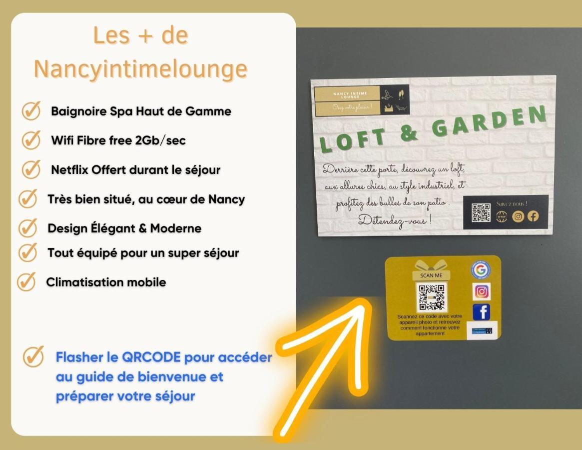 Suite Le Loft & Garden Et Spa By Nancyintimelounge מראה חיצוני תמונה